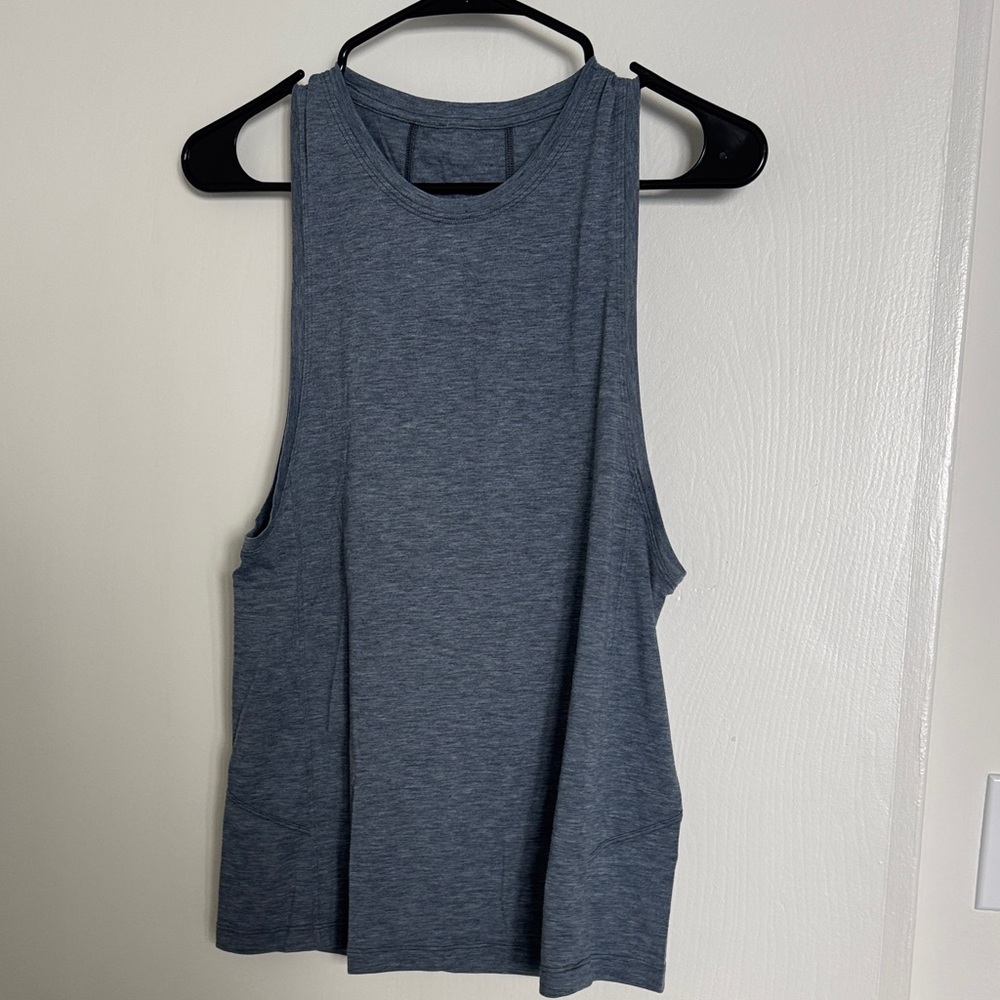 Lululemon Sleeveless Blue Tank
